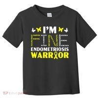 I'm Fine Endo Warrior Endometriosis Awareness Disease Toddler T-Shirt thumb 0