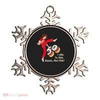 I’m Fifty five-oh 50 Funny Sally Kick Lady O’Malley Birthday Ornament thumb 0