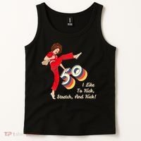 I’m Fifty five-oh 50 Funny Sally Kick Lady O’Malley Birthday Tank Top thumb 2