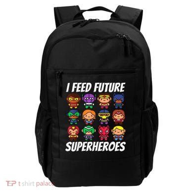 I Feed Future Superheroes School Lunch Lady Squad Backpack