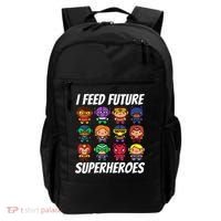 I Feed Future Superheroes School Lunch Lady Squad Backpack thumb 0