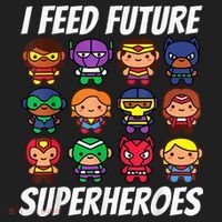 I Feed Future Superheroes School Lunch Lady Squad 15oz Campfire Ceramic Mug thumb 2
