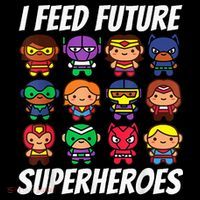 I Feed Future Superheroes School Lunch Lady Squad Women's Tank Top thumb 5