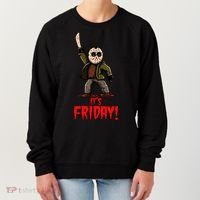It's Friday Funny Halloween Horror Movie Women's Sweatshirt thumb 0