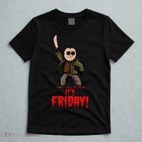 It's Friday Funny Halloween Horror Movie T-Shirt thumb 5