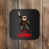 It's Friday Funny Halloween Horror Movie Coaster thumb 0