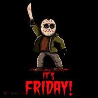 It's Friday Funny Halloween Horror Movie Mousepad thumb 1