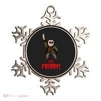 It's Friday Funny Halloween Horror Movie Ornament thumb 0