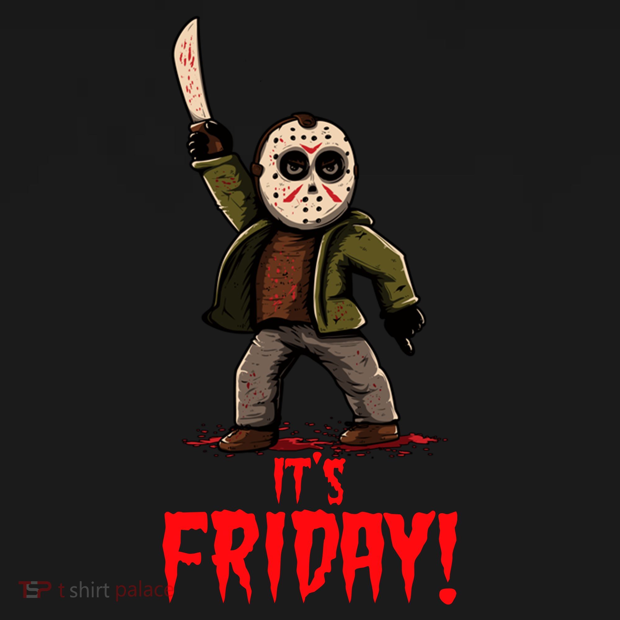 It's Friday Funny Halloween Horror Movie Ornament