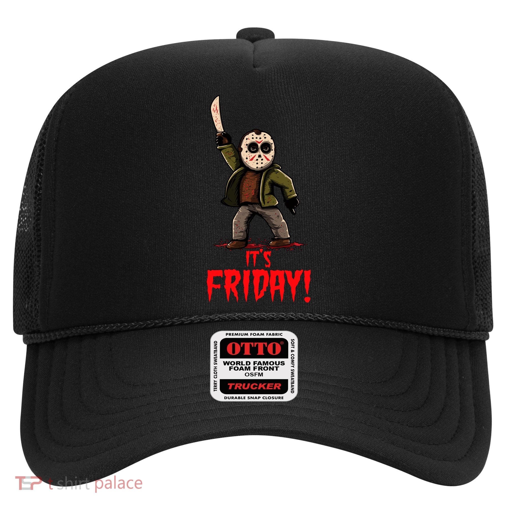 It's Friday Funny Halloween Horror Movie Hat