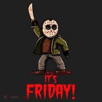 It's Friday Funny Halloween Horror Movie Hat thumb 2