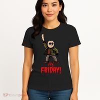 It's Friday Funny Halloween Horror Movie Women's T-Shirt thumb 4