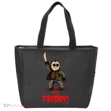 It's Friday Funny Halloween Horror Movie Tote Bag