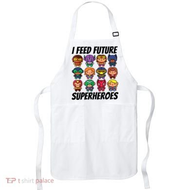 I Feed Future Superheroes School Lunch Lady Squad Apron