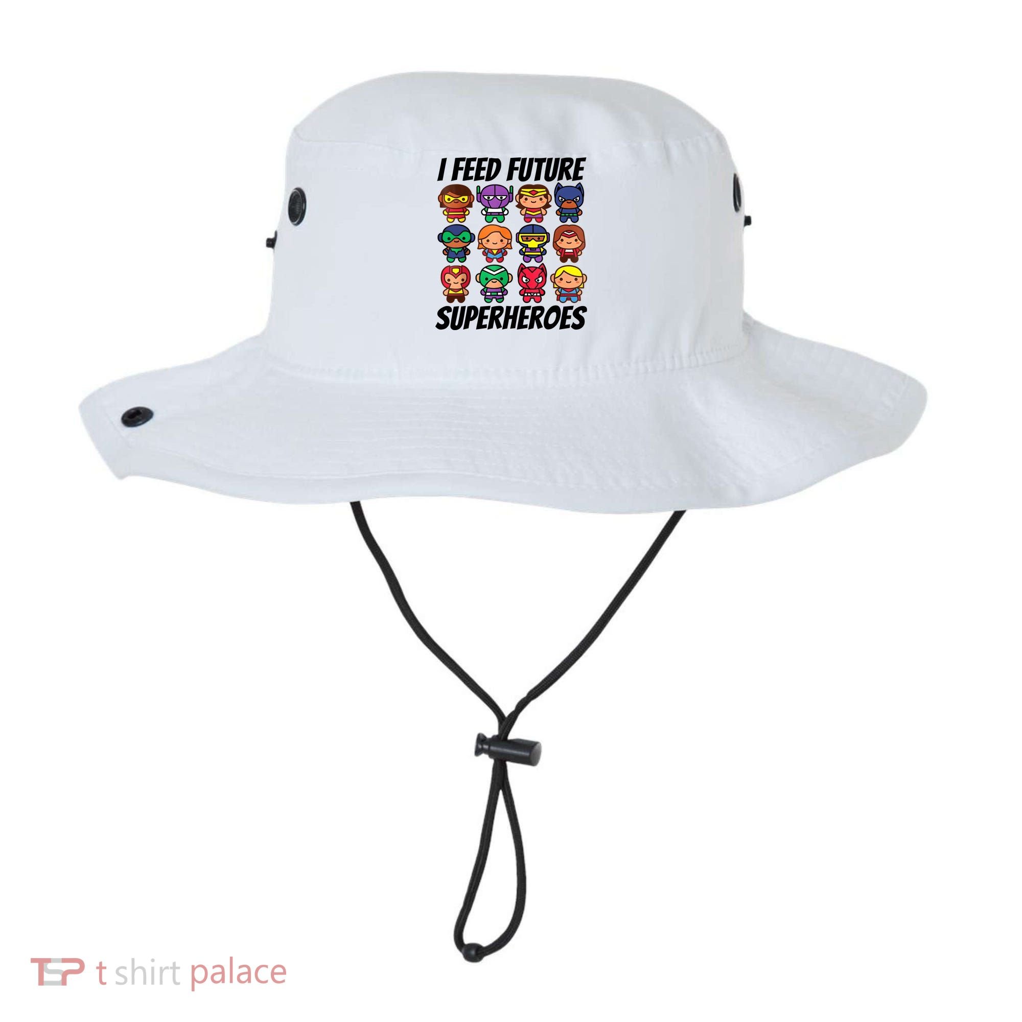 I Feed Future Superheroes School Lunch Lady Squad Bucket Hat
