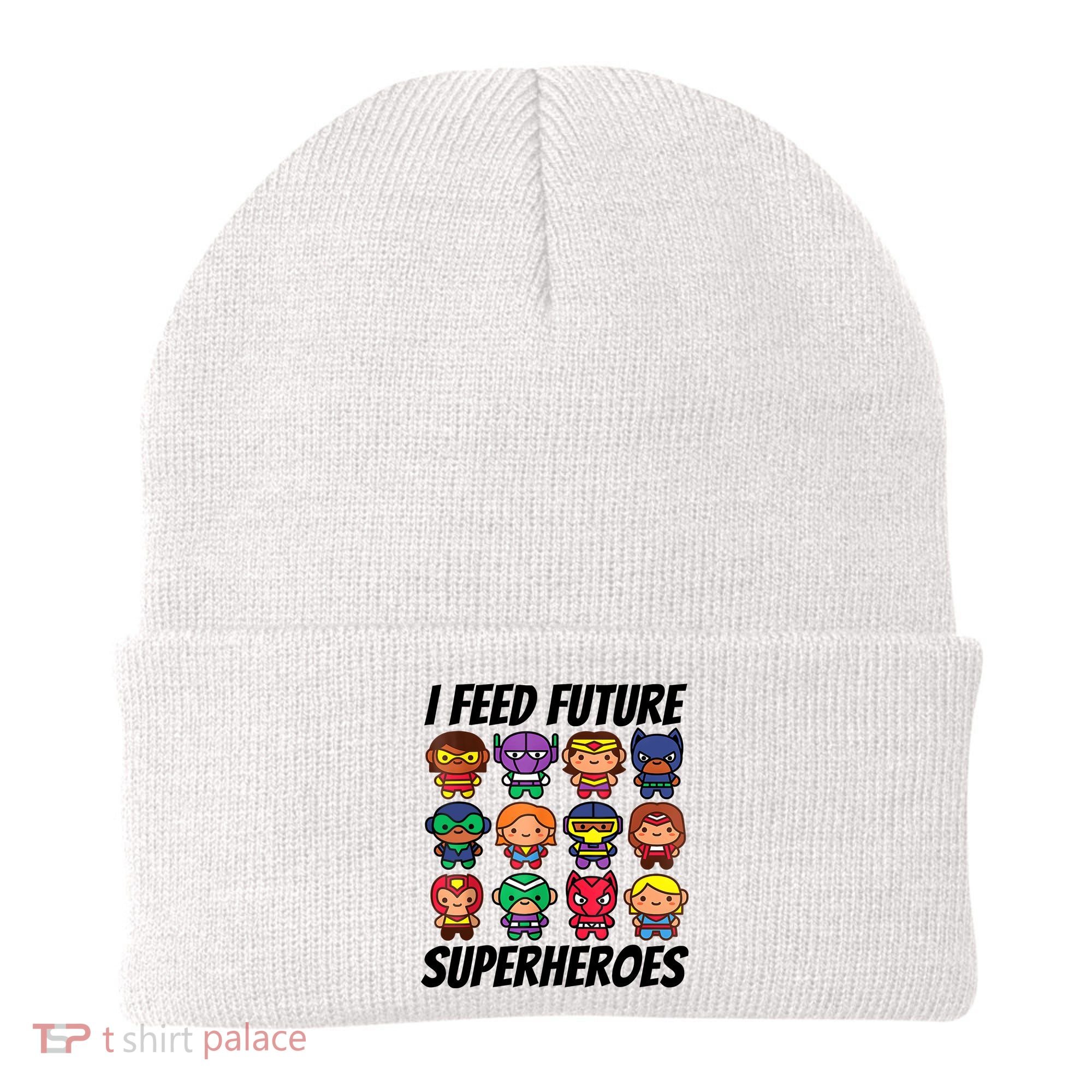 I Feed Future Superheroes School Lunch Lady Squad Beanie