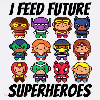 I Feed Future Superheroes School Lunch Lady Squad 40oz Vacuum Insulated Stainless Steel Travel Tumbler