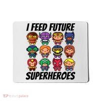 I Feed Future Superheroes School Lunch Lady Squad Mousepad thumb 0