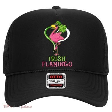 Irish Flamingo Funny St Patricks Day Hat