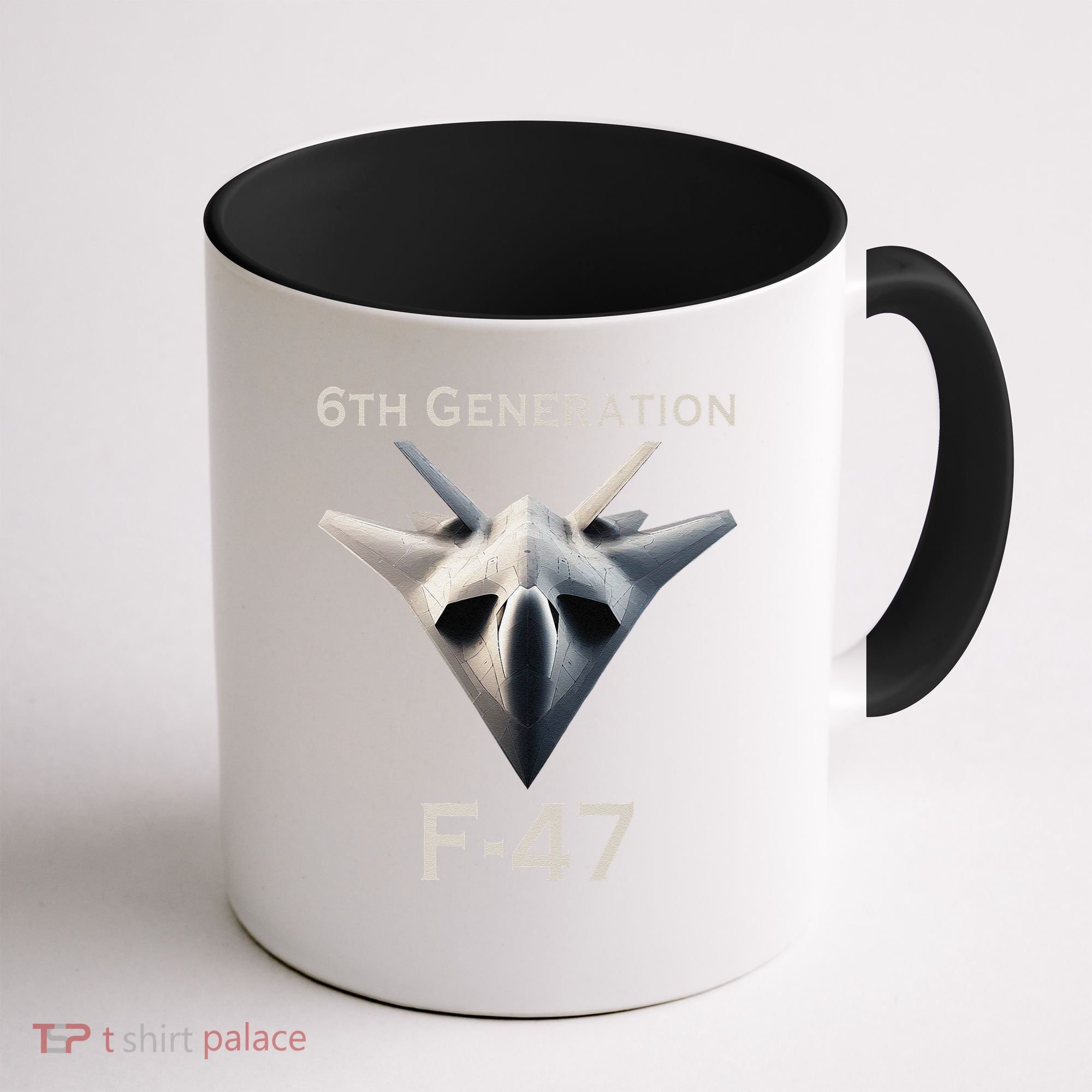Imagination F47 Fighter Jet Coffee Mug