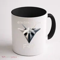 Imagination F47 Fighter Jet Coffee Mug thumb 1