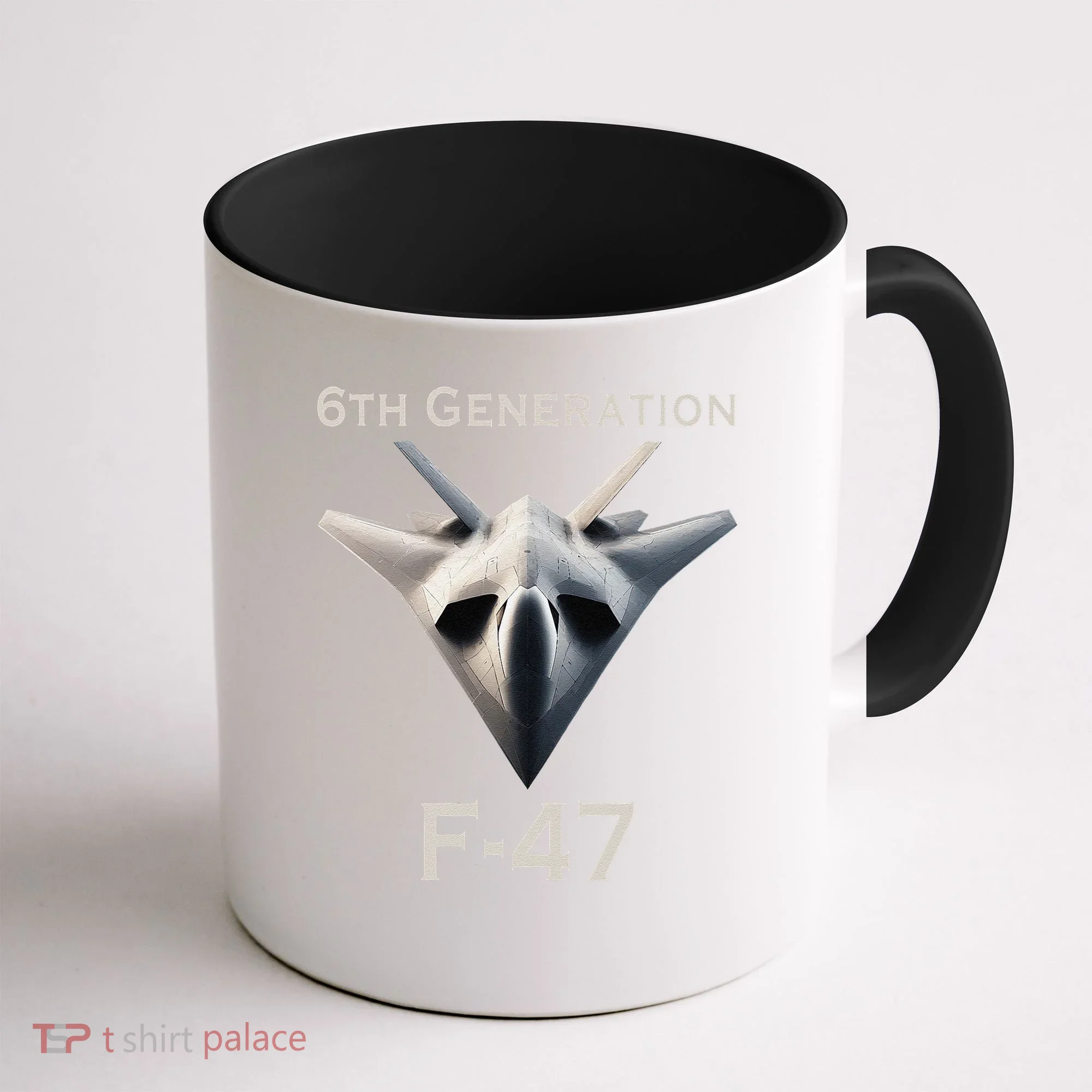 Imagination F47 Fighter Jet Coffee Mug