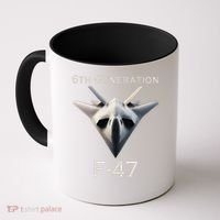 Imagination F47 Fighter Jet Coffee Mug thumb 0