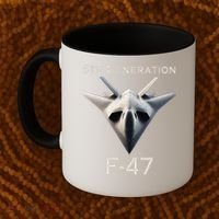 Imagination F47 Fighter Jet Coffee Mug thumb 2