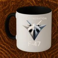 Imagination F47 Fighter Jet Coffee Mug thumb 2