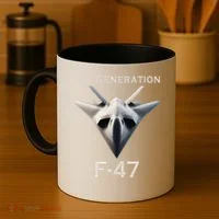 Imagination F47 Fighter Jet Coffee Mug thumb 4