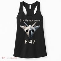 Imagination F47 Fighter Jet Women's Tank Top thumb 0