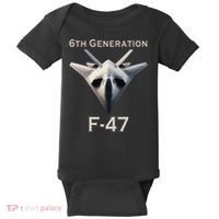 Imagination F47 Fighter Jet Baby Bodysuit thumb 0