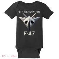 Imagination F47 Fighter Jet Baby Bodysuit thumb 0