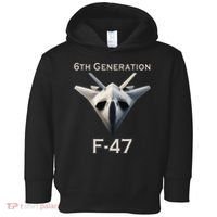 Imagination F47 Fighter Jet Toddler Hoodie thumb 0