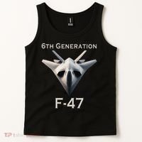 Imagination F47 Fighter Jet Tank Top thumb 2