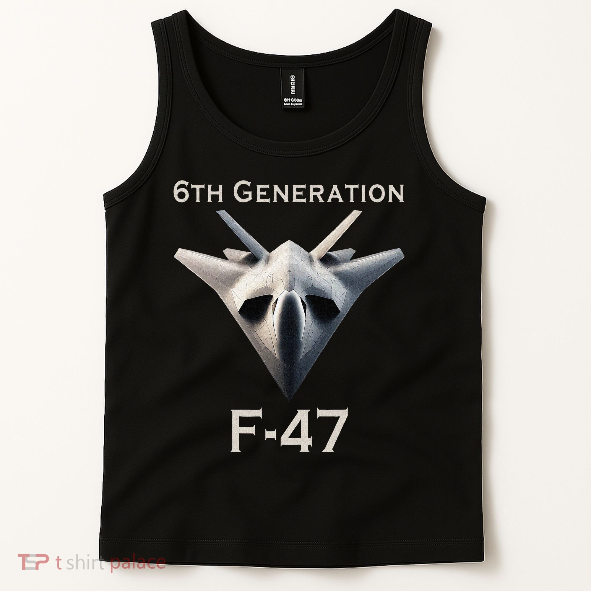 Imagination F47 Fighter Jet Tank Top