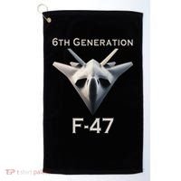 Imagination F47 Fighter Jet Golf Towel thumb 0
