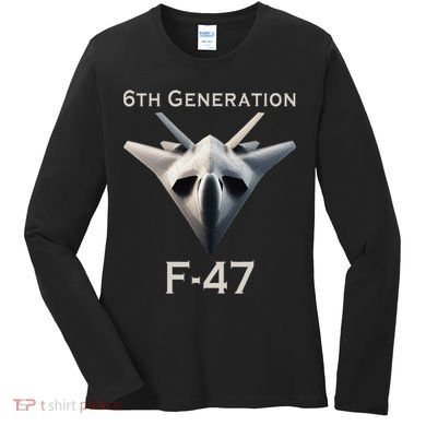 Imagination F47 Fighter Jet Women's Long Sleeve Shirt