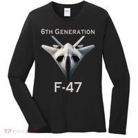 Imagination F47 Fighter Jet Women's Long Sleeve Shirt thumb 0
