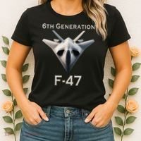 Imagination F47 Fighter Jet Women's T-Shirt thumb 2