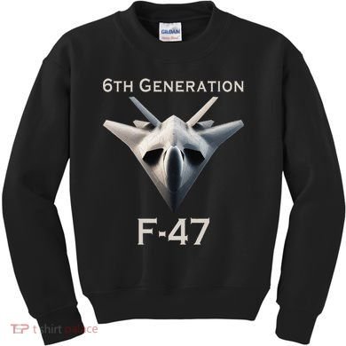 Imagination F47 Fighter Jet Kids Sweatshirt