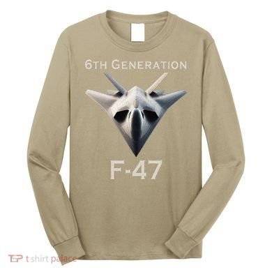 Imagination F47 Fighter Jet Long Sleeve Shirt