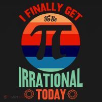 I Finally Get To Be Irrational Today Pie Day 3.14 Kids Sweatshirt thumb 2