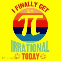 I Finally Get To Be Irrational Today Pie Day 3.14 Toddler T-Shirt thumb 2