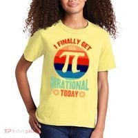 I Finally Get To Be Irrational Today Pie Day 3.14 Kids T-Shirt thumb 2