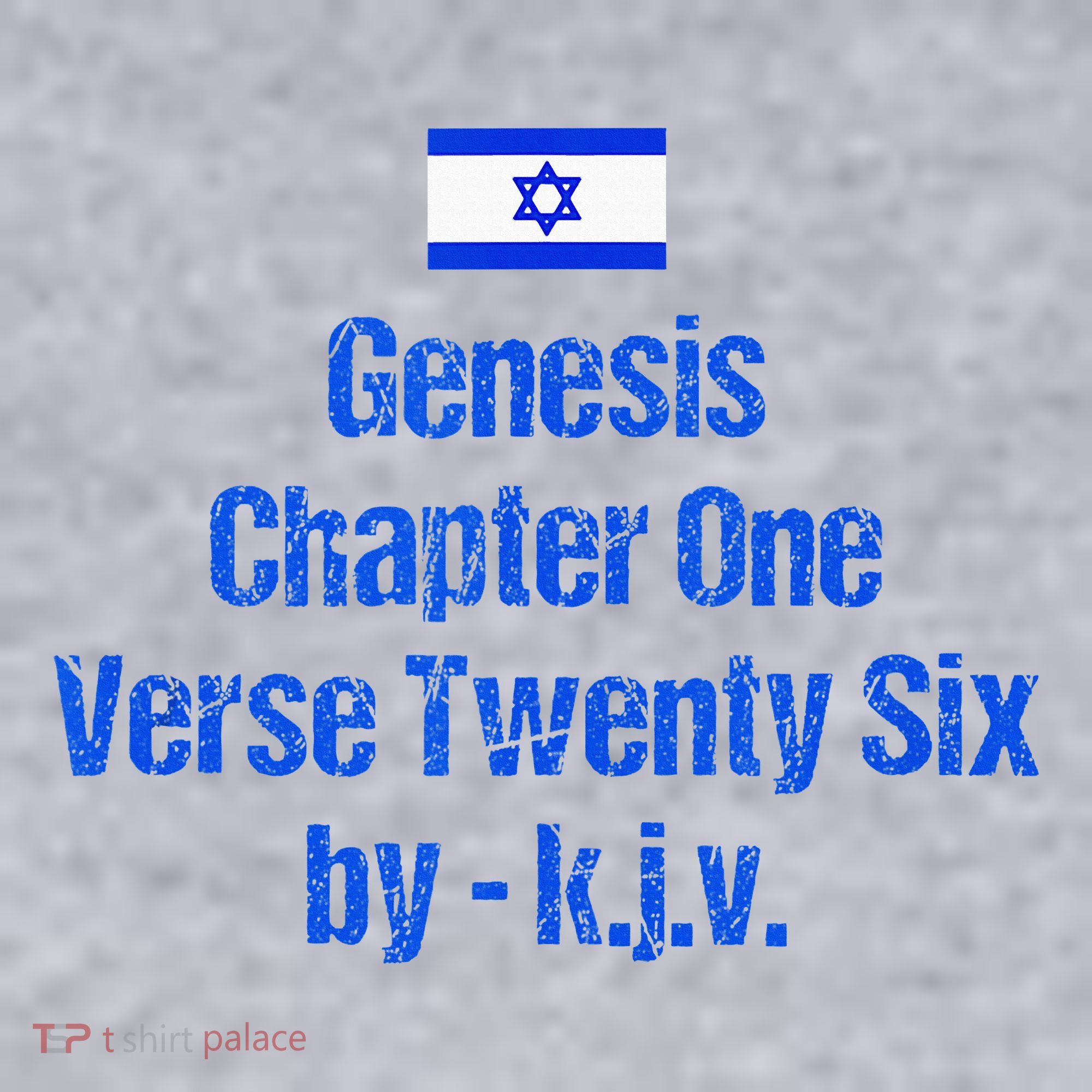 Israel Flag G.E.N.E.S.I.S Chapter One Verse Twenty Six Women's Sweatshirt