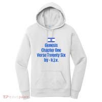 Israel Flag G.E.N.E.S.I.S Chapter One Verse Twenty Six Women's Hoodie thumb 0
