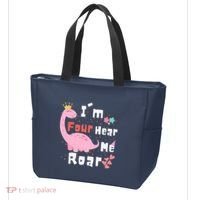 I'm Four Hear Me Roar Dinosaur 4th Birthday Party Tote Bag thumb 3