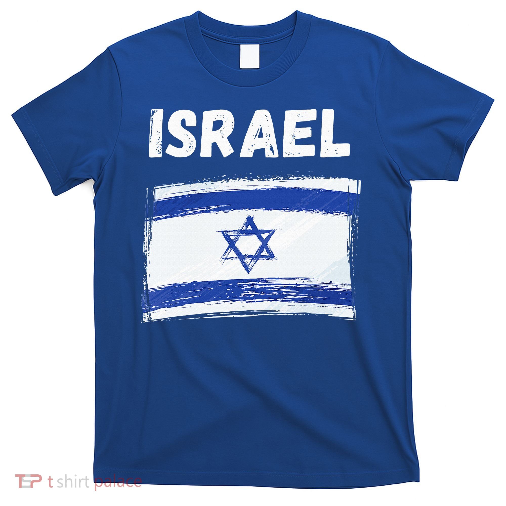 Israel Flag Holiday Vintage Grunge Israeli Flag T-Shirt