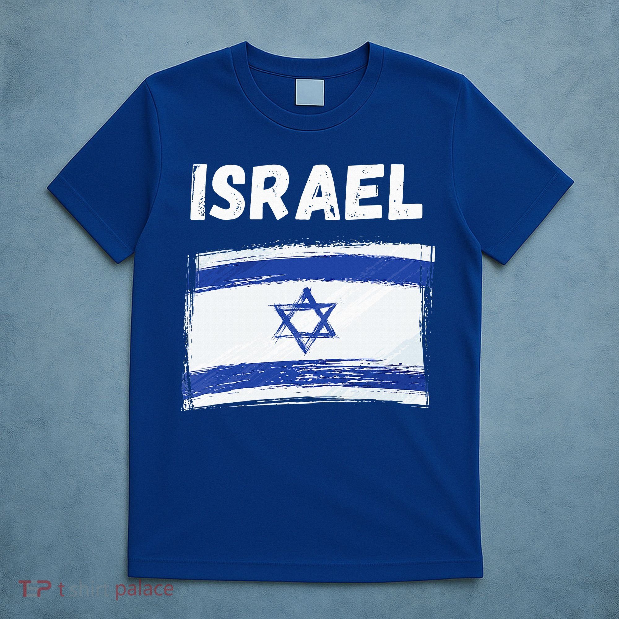 Israel Flag Holiday Vintage Grunge Israeli Flag T-Shirt
